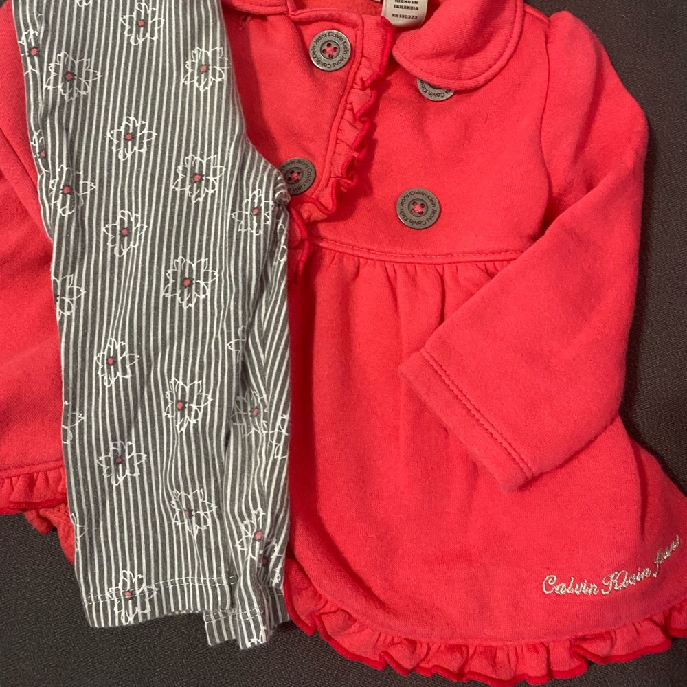 Calvin Klein Toddler Set Size 12-24 Months